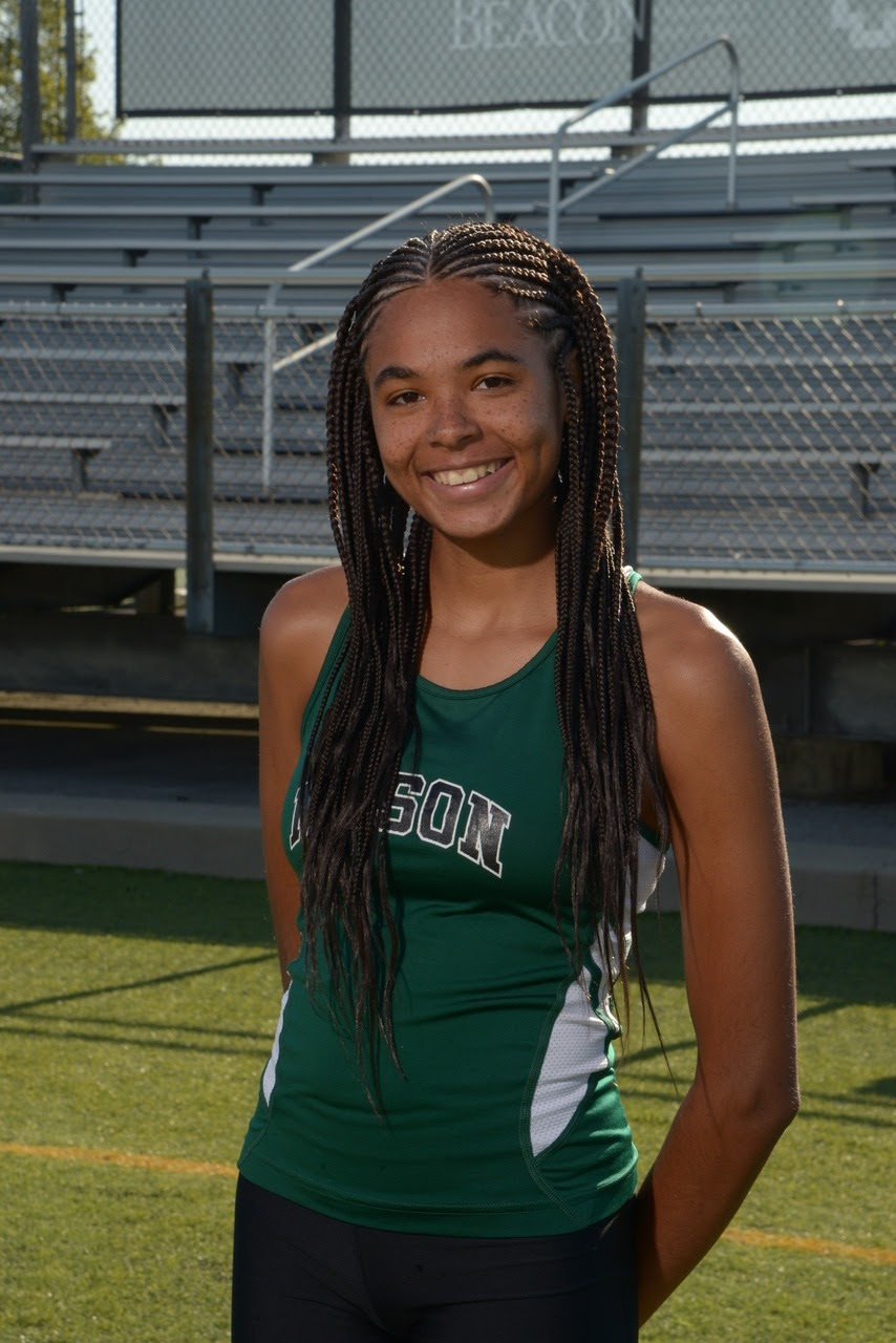 Atalia is a sophomore on the Mason Girls Cross Country Team.